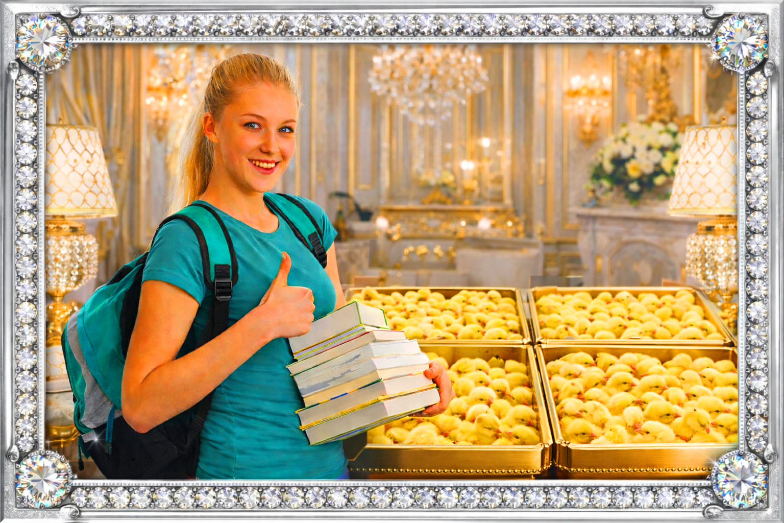 Caissettes de poussins